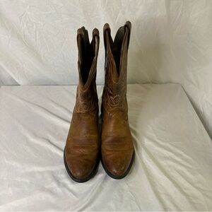 Womens Ariat Heritage Boots Size 5.5B Brown Leather Western Rodeo Style 10001015